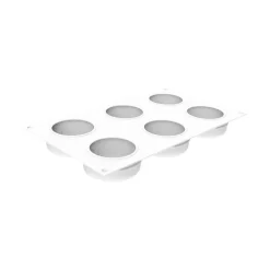 Clearance Silikomart Siliconen Vorm Neve (6) Ø7x3cm