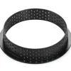 Outlet Silikomart Taartring Exoglass Geperforeerd Ø7x2cm set/8