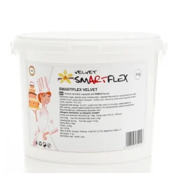Outlet SmartFlex Fondant Wit Velvet Vanille 4kg