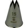 Best Overig Spuitmondje gekarteld 6 Tands RVS 15mm