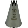 Discount Overig Spuitmondje gekarteld 6 Tands RVS 10mm