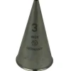 New Overig Spuitmondje Glad RVS 3mm