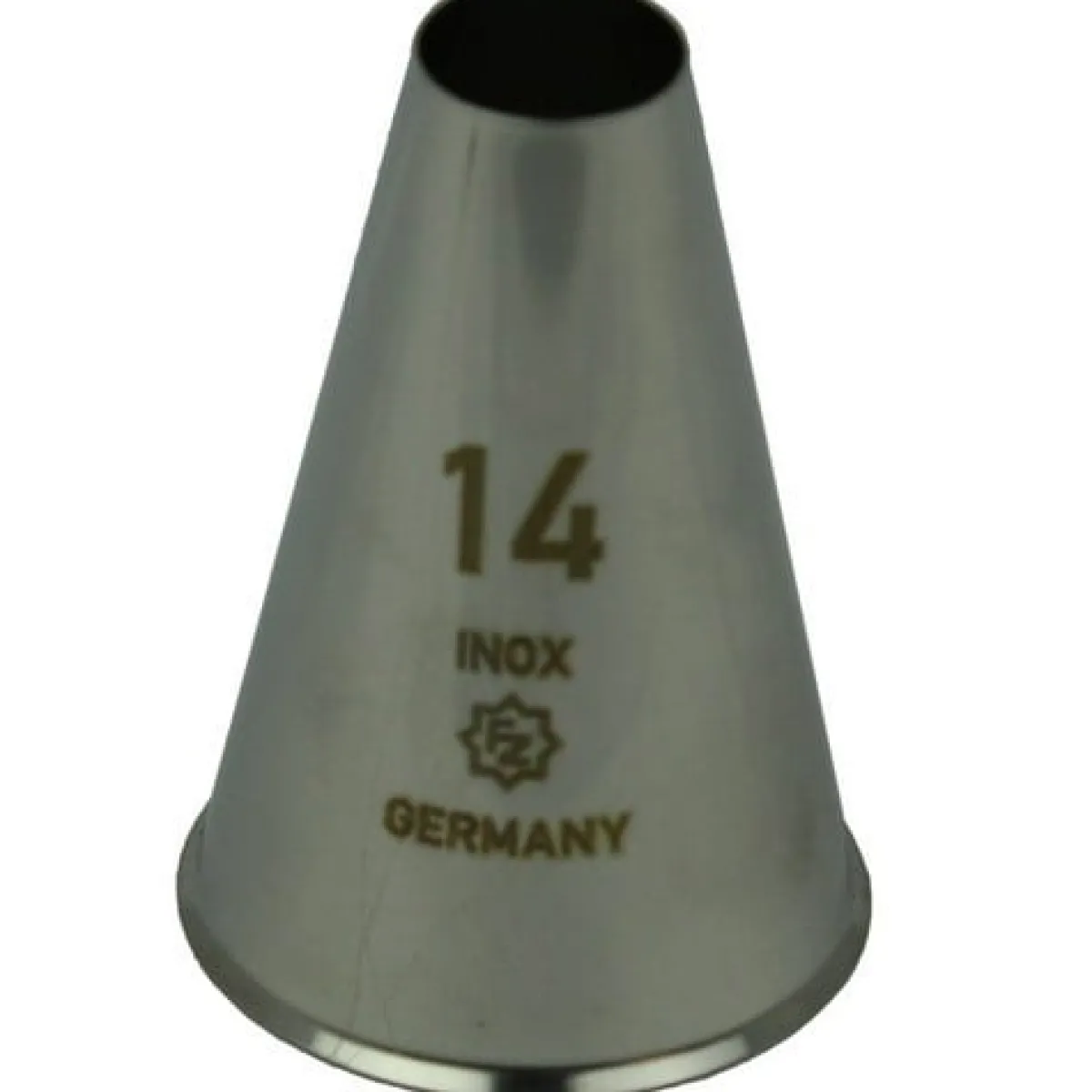 New Overig Spuitmondje Glad RVS 14mm