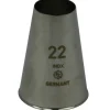 Overig Spuitmondje Glad RVS 22mm