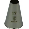 Outlet Overig Spuitmondje Glad RVS 17mm