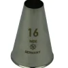 Discount Overig Spuitmondje Glad RVS 16mm