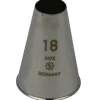 Outlet Overig Spuitmondje Glad RVS 18mm