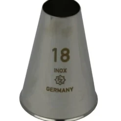 Outlet Overig Spuitmondje Glad RVS 18mm