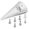 Best Thermohauser Spuitzakset katoen 28cm (8-delig)