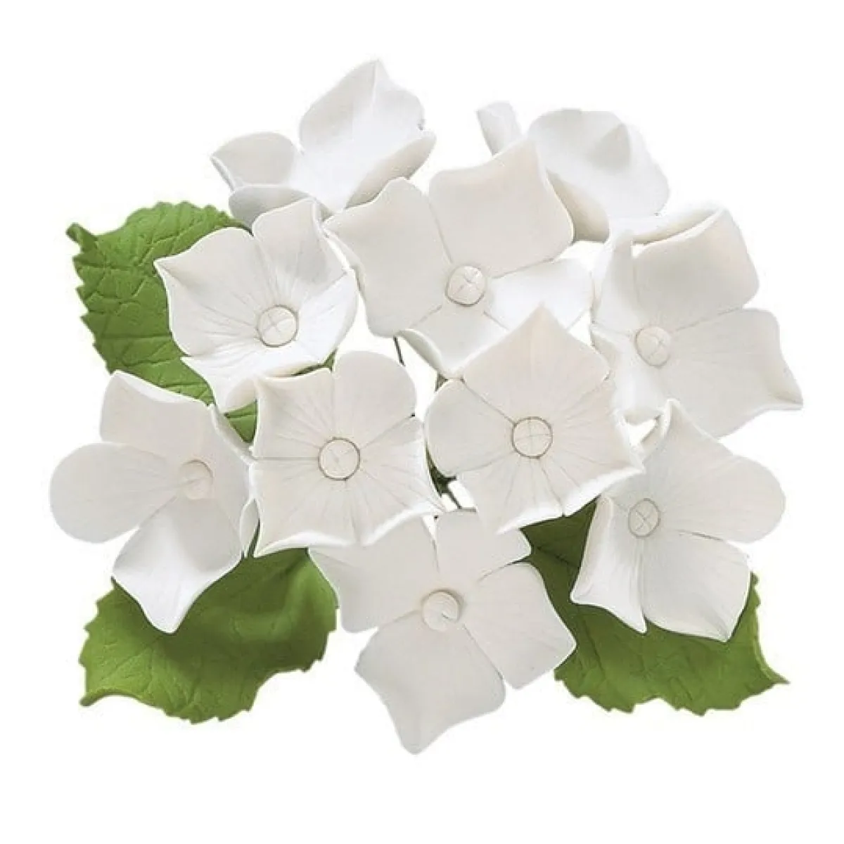 Online Culpitt Suikerbloem Hortensia Wit 8,5 cm.