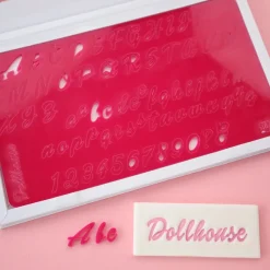 Discount Sweet Stamp Barbie Letters & Cijfers Set