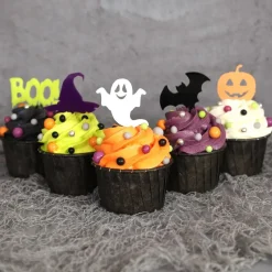 Sweet Stamp Cupcake Topper Geest 6st.