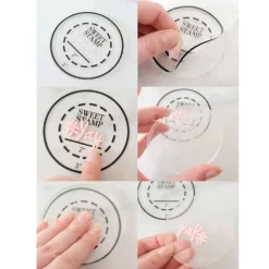 Clearance Sweet Stamp Pickup Pad Rond