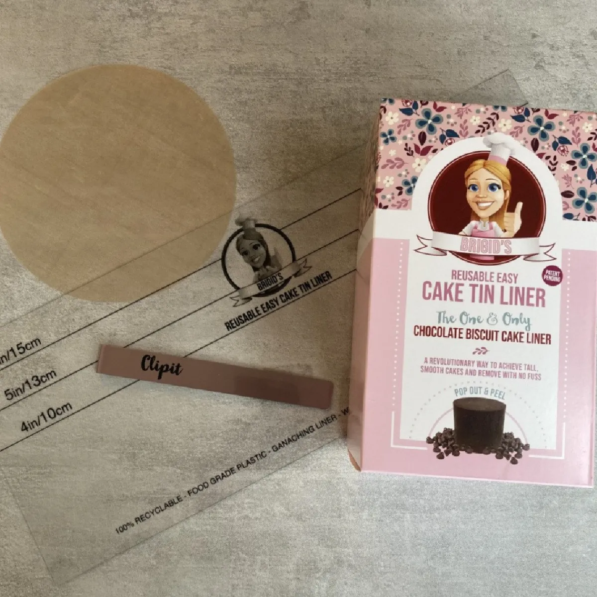 New Brigids Cake Room Taart Coating Kit 13cm**