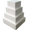 Clearance Taart Dummy vierkant 10cm - 10x10cm