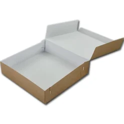 Hot BrandNewCake Taartdoos 19x19x5cm. Kraft 50st
