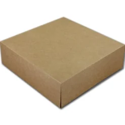 Outlet BrandNewCake Taartdoos 21x21x10cm. Kraft 50st