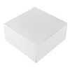 Hot BrandNewCake Taartdoos 21x21x10cm. Wit 50st