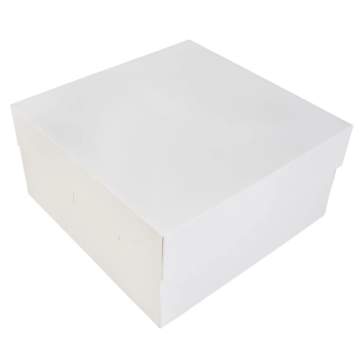 Sale BrandNewCake Taartdoos 30x30x15cm. Wit 3st