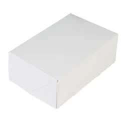 Hot BrandNewCake Taartdoos 21x14x8cm. Wit 50st