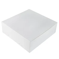 New BrandNewCake Taartdoos 30x30x10cm. Wit 50st