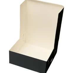 Sale BrandNewCake Taartdoos 21x21x5cm. Zwart 50st