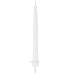 Sale Overig Taartkaarsjes met houder 7cm 100st. Wit