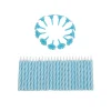 Outlet Overig Taartkaarsjes met houders Blauw 24st**