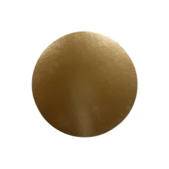 Clearance Overig Taartkarton Goud/Wit Ø22cm per stuk