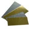 Online Overig Taartkarton Goud/Zilver Rechthoek 20,5 x 8,5 cm per stuk