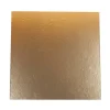 Clearance Overig Taartkarton Vierkant Goud/Zwart 32x32cm per stuk