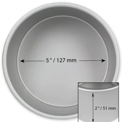 PME Taartpan rond Ø12,5 x 5cm