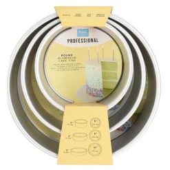 New PME Taartpan Rond 7,5cm(h) Set/3