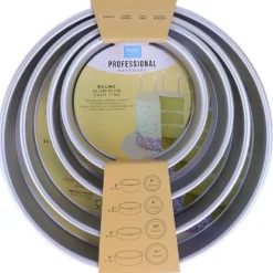 Hot PME Taartpan Rond 5cm(h) Set/4
