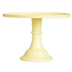 Discount Overig Taartplateau Geel Melamine Ø30x20m