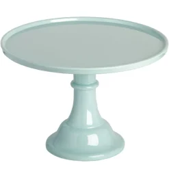 Online Overig Taartplateau Vintage Blauw Melamine Ø30x20cm