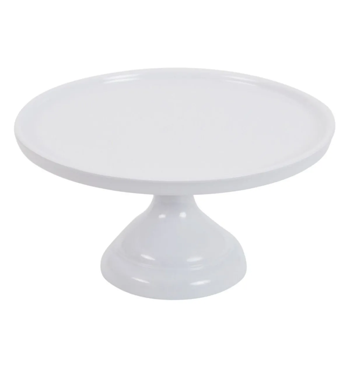 Outlet Overig Taartplateau Wit Melamine Ø23,5x12cm