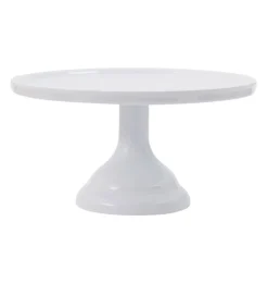 Outlet Overig Taartplateau Wit Melamine Ø23,5x12cm