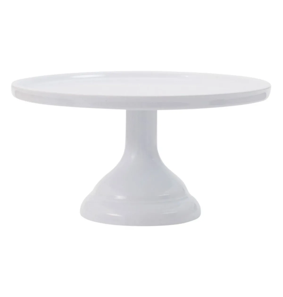 Outlet Overig Taartplateau Wit Melamine Ø23,5x12cm