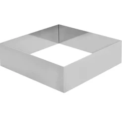 Hot Overig Taartring RVS Vierkant 24x24x5cm