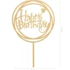 Clearance Overig Taarttopper Happy Birthday