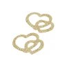 Online Overig Taarttopper Harten Kunststof Goud 4cm 10st