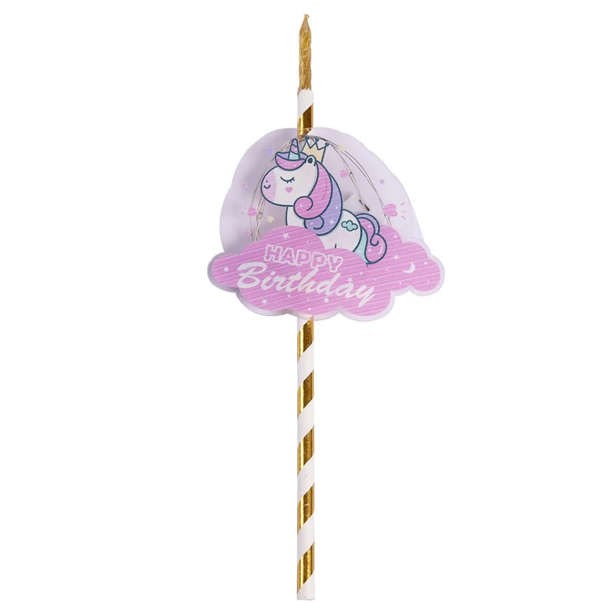 Online Overig Taarttopper Unicorn Happy Birthday**