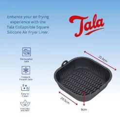Outlet Tala Siliconen Mandje Airfryer 21x21x5,5cm