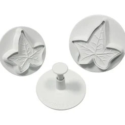 Outlet PME Uitstekerset Veined Ivy Leaf , set van 3