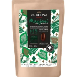 Discount Valrhona Chocolade Druppels Puur Manjari (64%) 250g