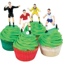Clearance Voetballers met Goals Taartset