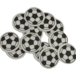 Sale Overig Voetbalschildje Suiker Ø25mm 12st.