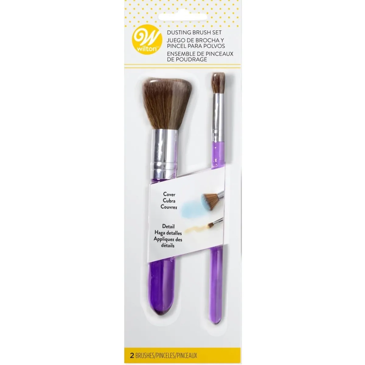 New Wilton Decoreer Borstel Set/2