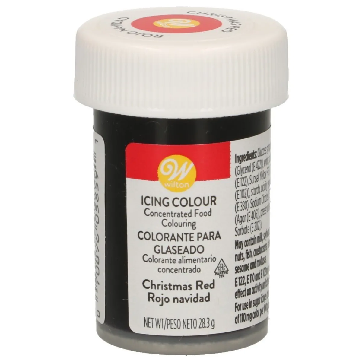 Best Wilton Kleurstof Gel Kerst Rood 28g